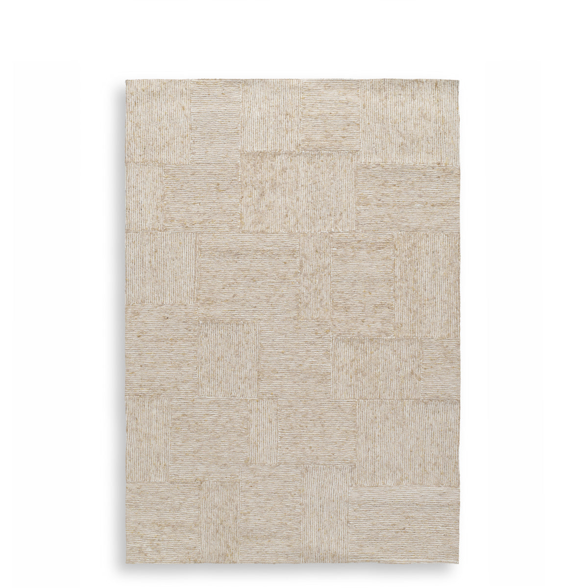 Ivory Wool Weave Carpet Antoine | Cabothousefurniture.com