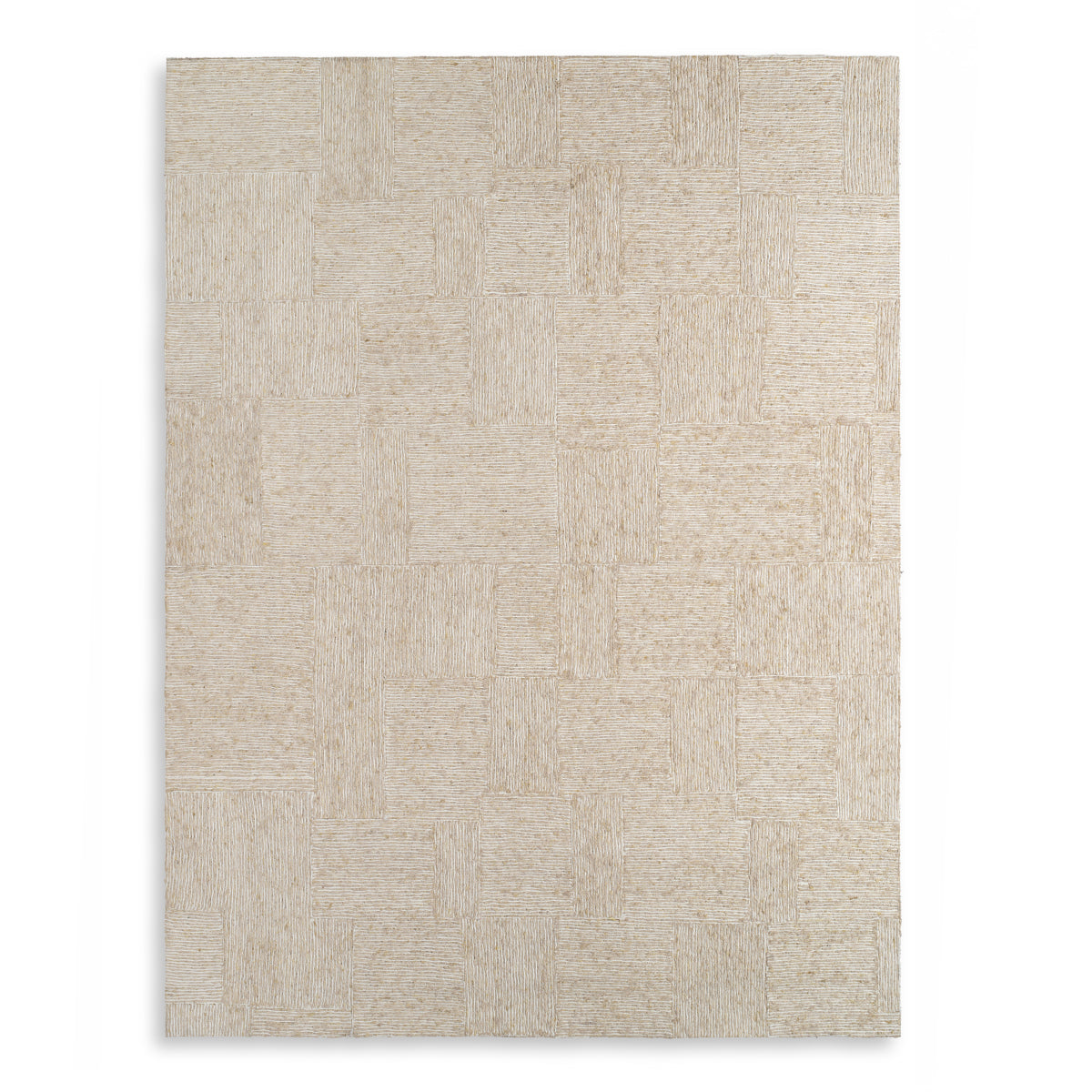Ivory Wool Weave Carpet Antoine | Cabothousefurniture.com