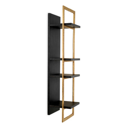 Black Oak Wall Cabinet Belcanto | Cabothousefurniture.com