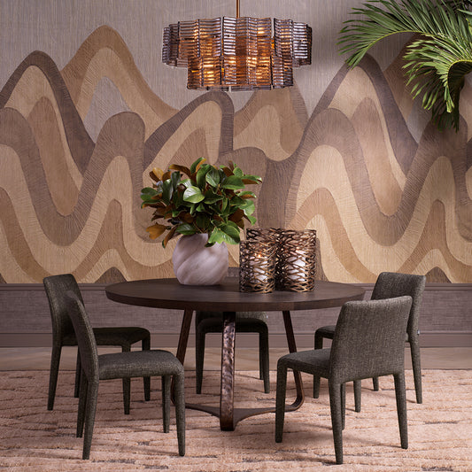 Aluminum Base Dining Table Cambronne | Cabothousefurniture.com