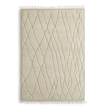 Ivory Wool Carpet Coralie | Cabothousefurniture.com