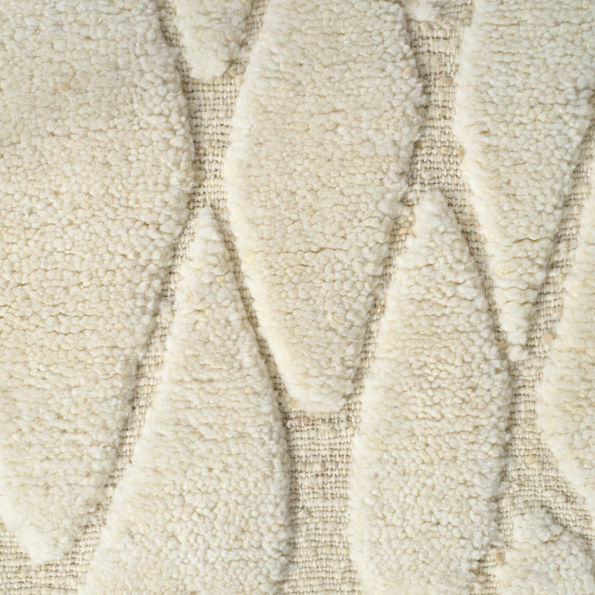 Ivory Wool Carpet Coralie | Cabothousefurniture.com