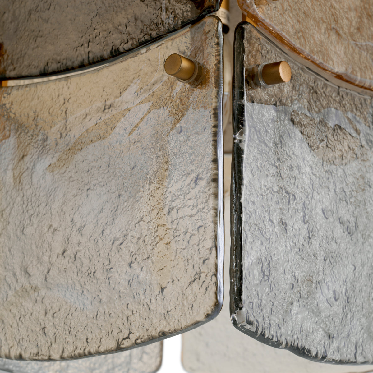 Glass Tiered Chandelier Laurent | Cabothousefurniture.com