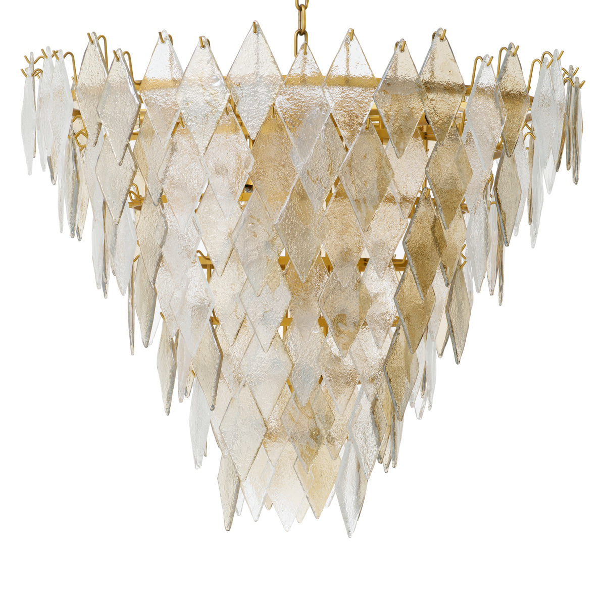 Geometric Glass Chandelier Rhombus | Cabothousefurniture.com