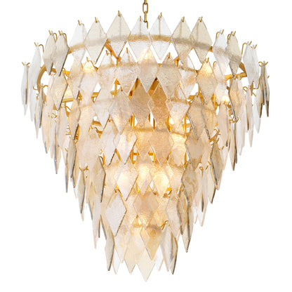 Geometric Glass Chandelier Rhombus | Cabothousefurniture.com