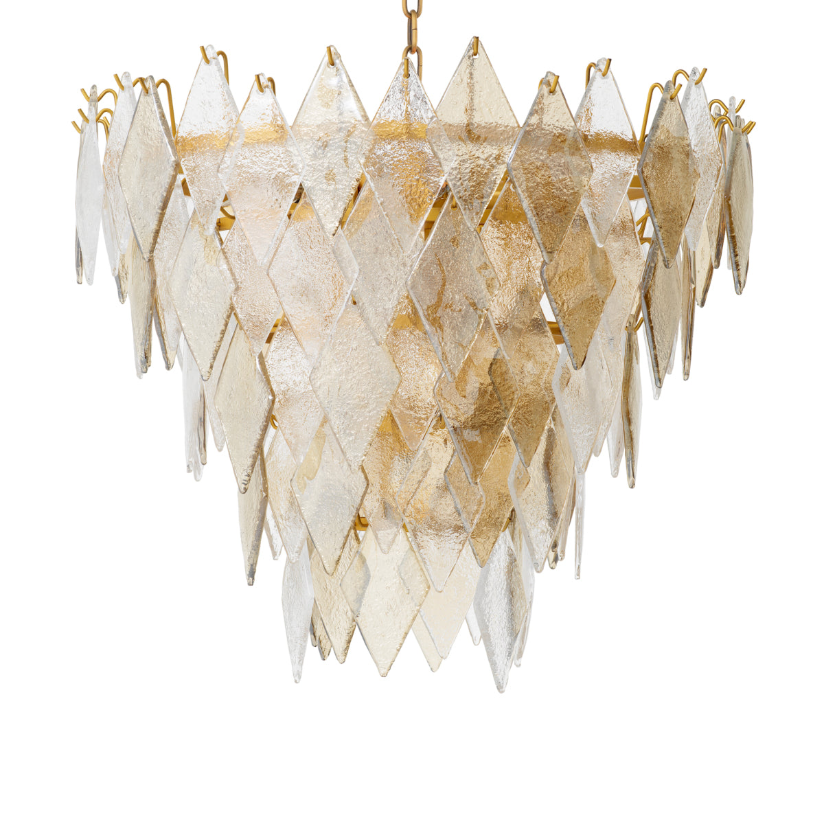 Geometric Glass Chandelier Rhombus | Cabothousefurniture.com