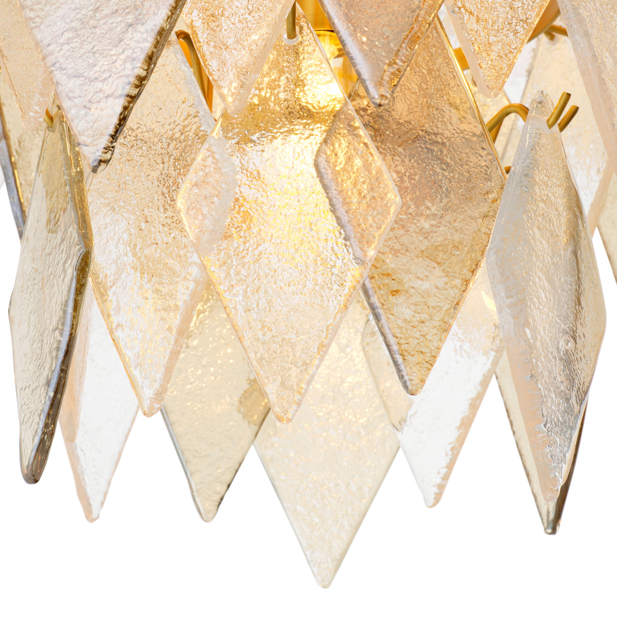 Geometric Glass Chandelier Rhombus | Cabothousefurniture.com