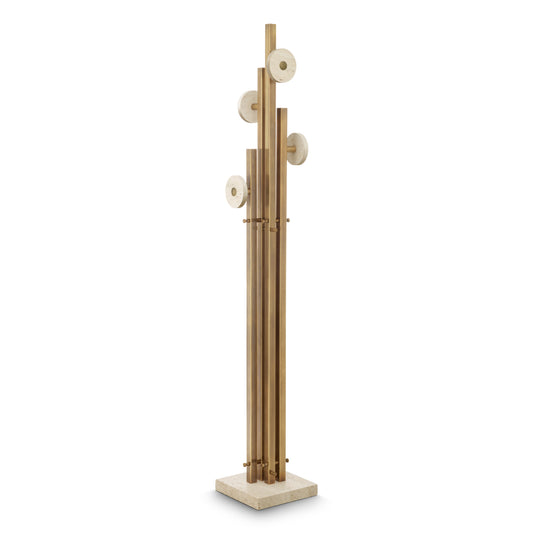 Travertine Base Coat Rack Amadora