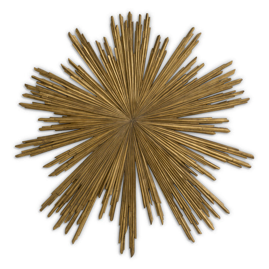 Gold Wall Object Sunburst