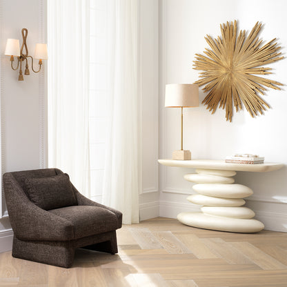 Gold Wall Object Sunburst