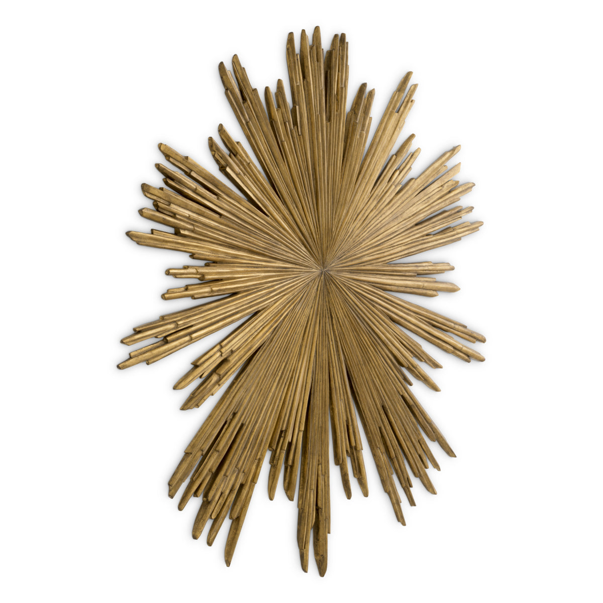 Gold Wall Object Sunburst