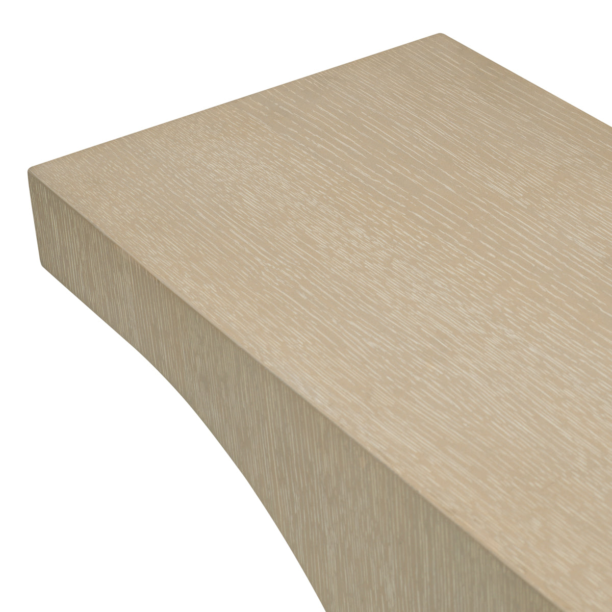 Oak Veneer Console Table Thaddeus