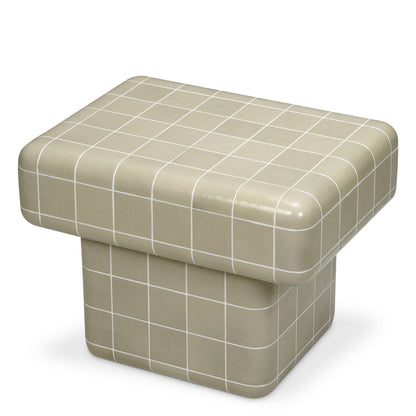 Gray Outdoor Side Table Mateo | Cabothousefurniture.com