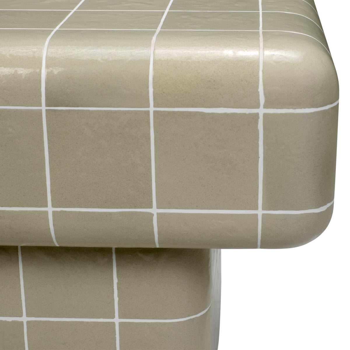 Gray Outdoor Side Table Mateo | Cabothousefurniture.com