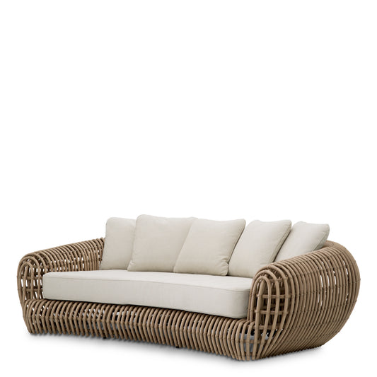 Cushioned Outdoor Sofa Siderno