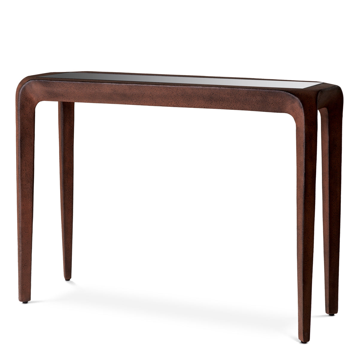Oxidized Aluminum Console Table Quentin