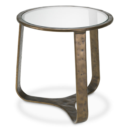 Bronze Round Side Table Cambronne