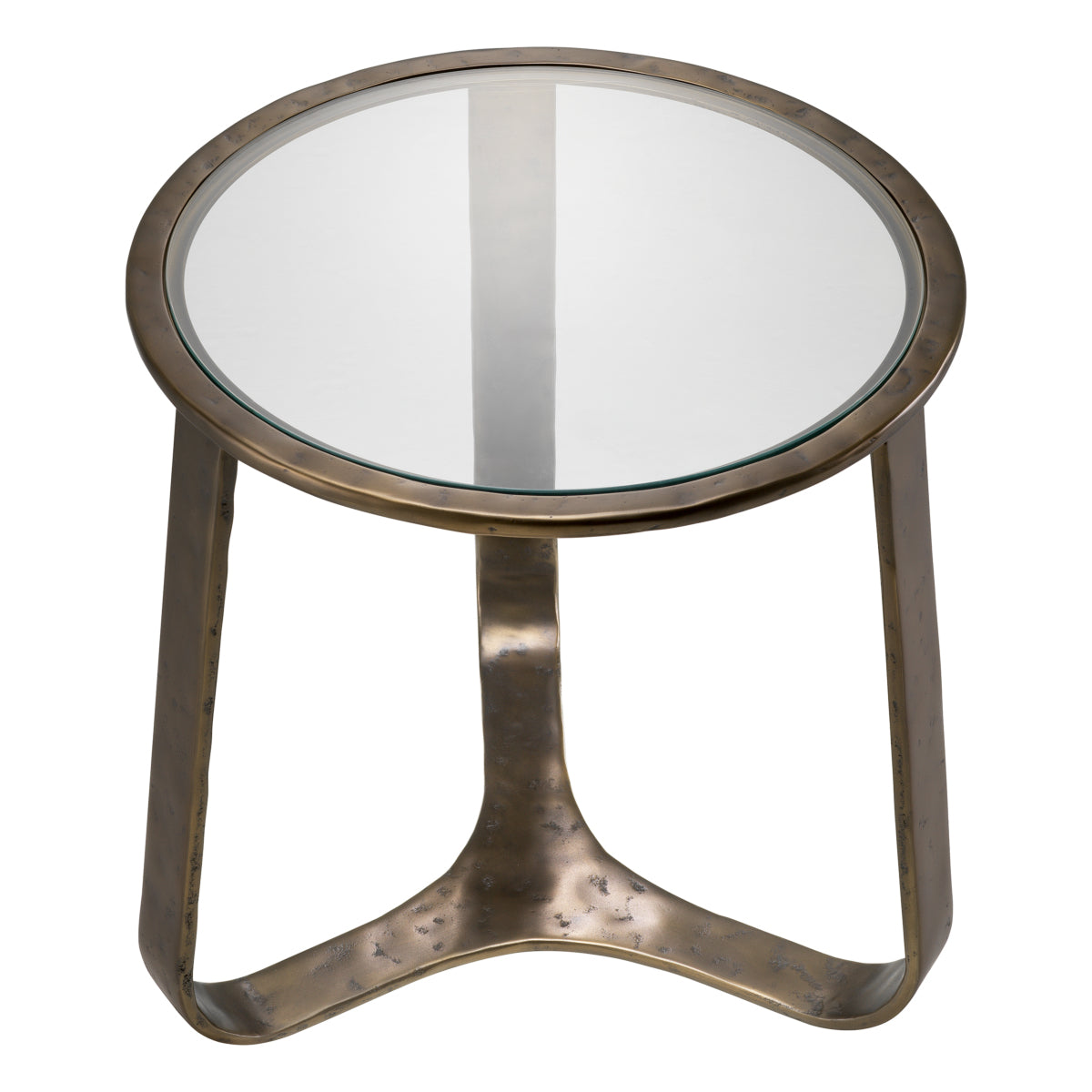 Bronze Round Side Table Cambronne