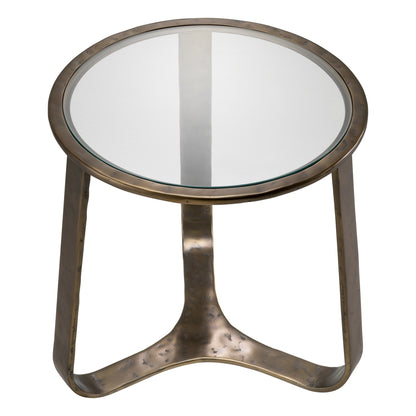 Bronze Round Side Table Cambronne