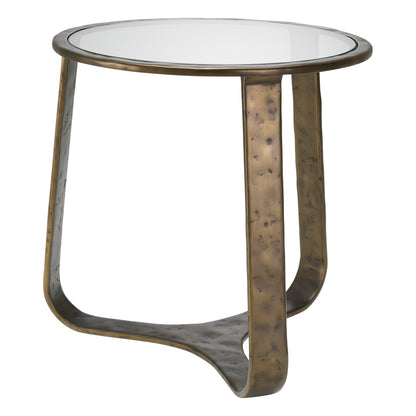 Bronze Round Side Table Cambronne