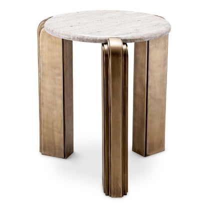 Marble Top Side Table Albion | Cabothousefurniture.com