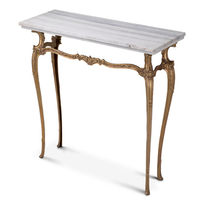 Marble Top Console Table Fabiola | Cabothousefurniture.com