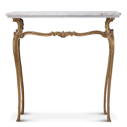 Marble Top Console Table Fabiola | Cabothousefurniture.com