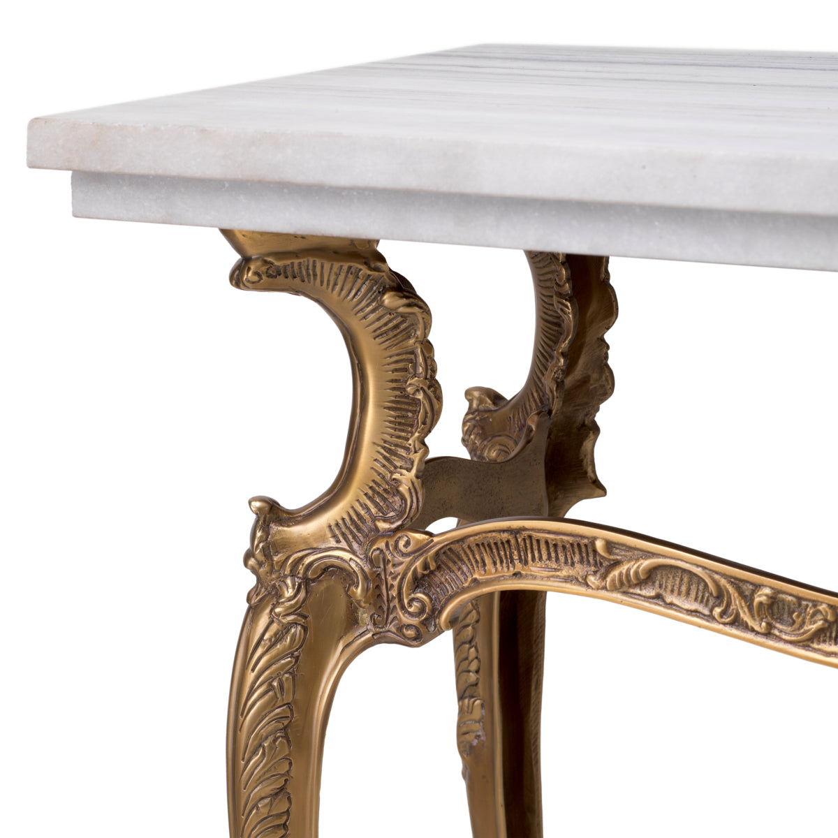 Marble Top Console Table Fabiola | Cabothousefurniture.com