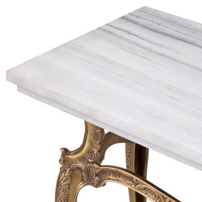 Marble Top Console Table Fabiola | Cabothousefurniture.com