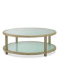 Glass Outdoor Coffee Table Anthony | Cabothousefurniture.com