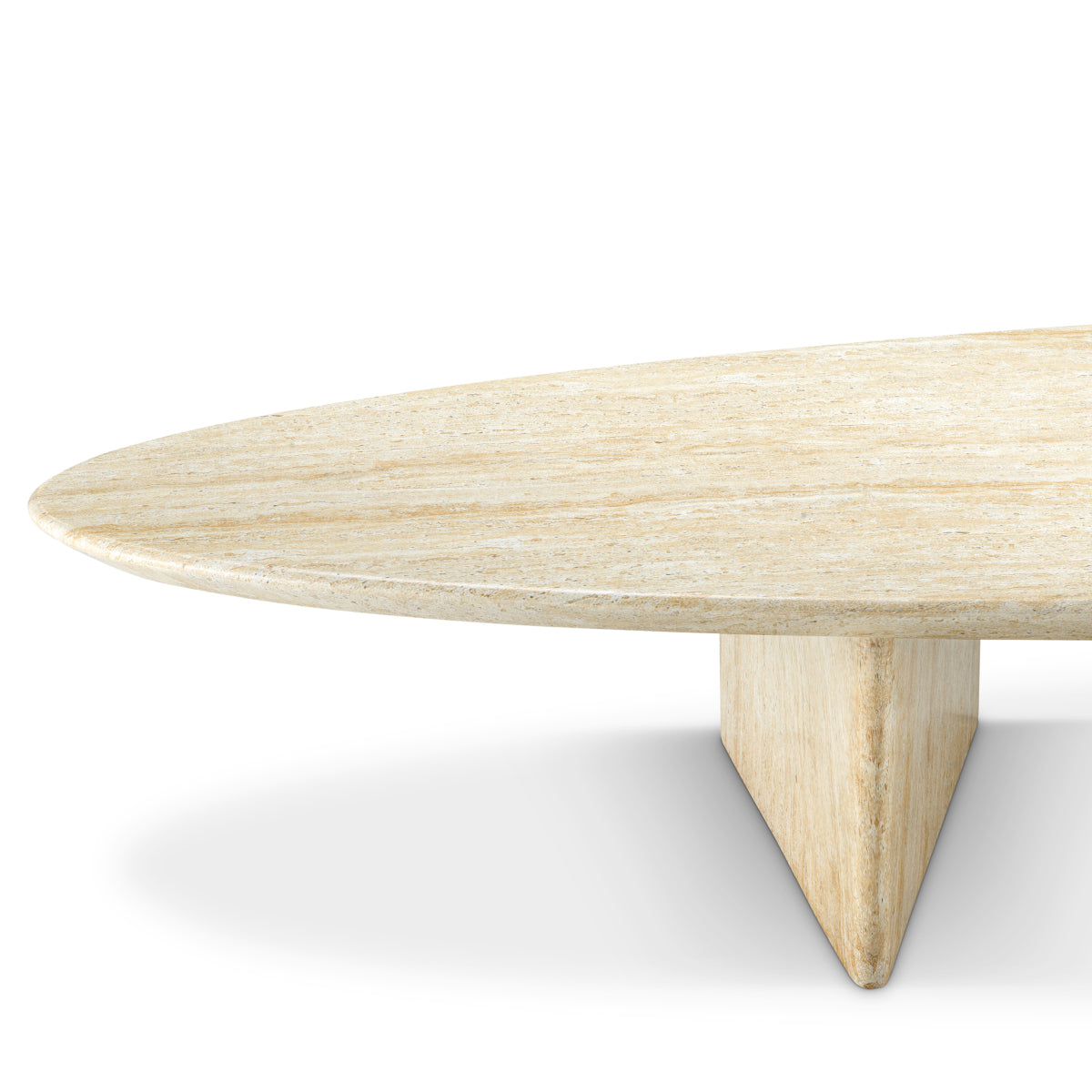 Oval Outdoor Coffee Table Aurore | Cabothousefurniture.com