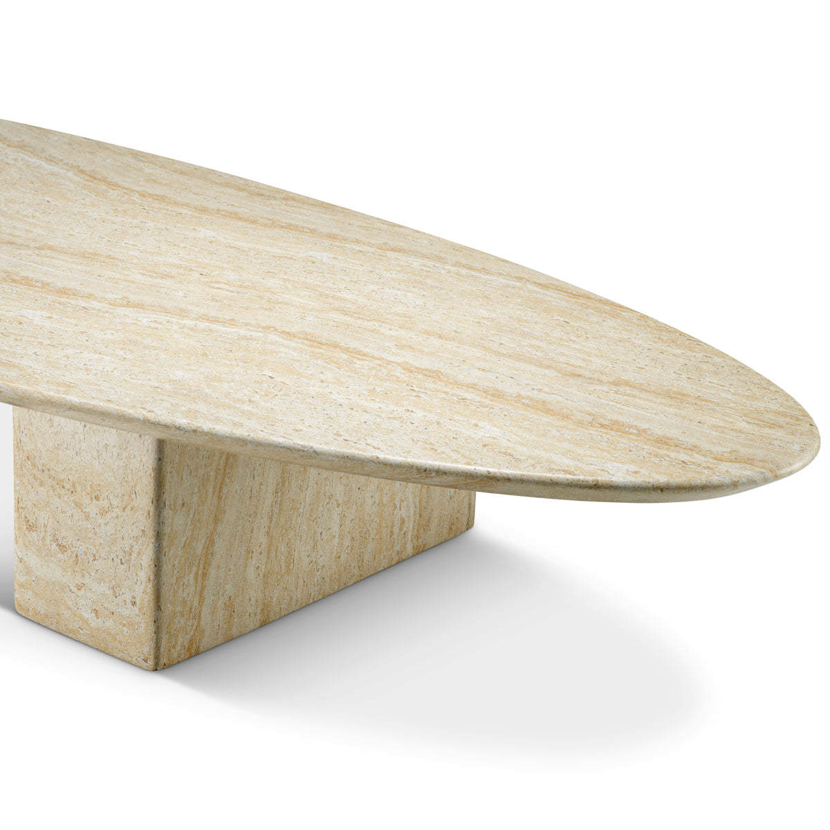 Oval Outdoor Coffee Table Aurore | Cabothousefurniture.com