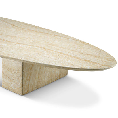 Oval Outdoor Coffee Table Aurore | Cabothousefurniture.com