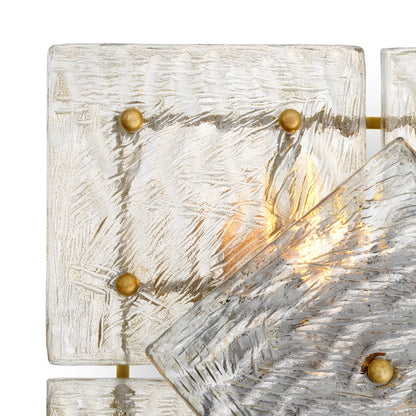 Geometric Glass Wall Lamp Hestia | Cabothousefurniture.com