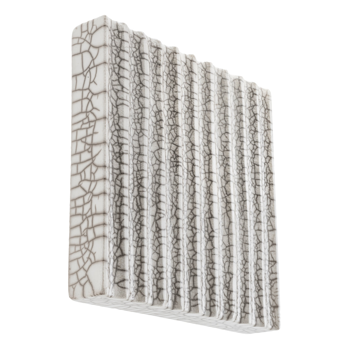 White Ceramic Wall Object Division