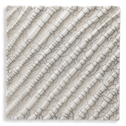 White Ceramic Wall Object Division