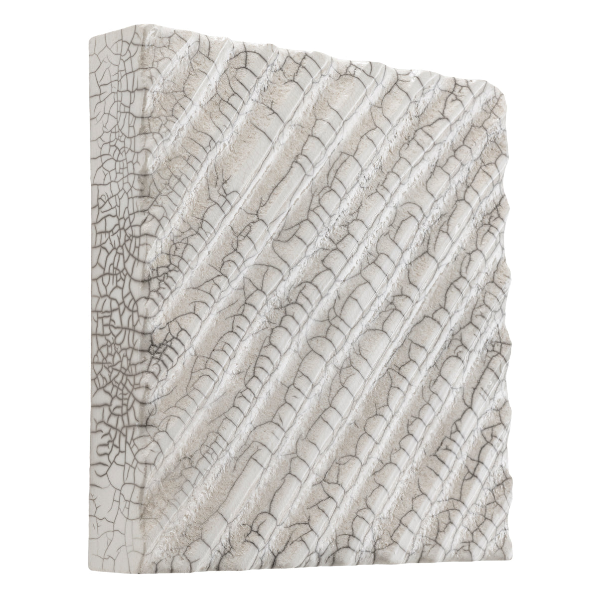 White Ceramic Wall Object Division