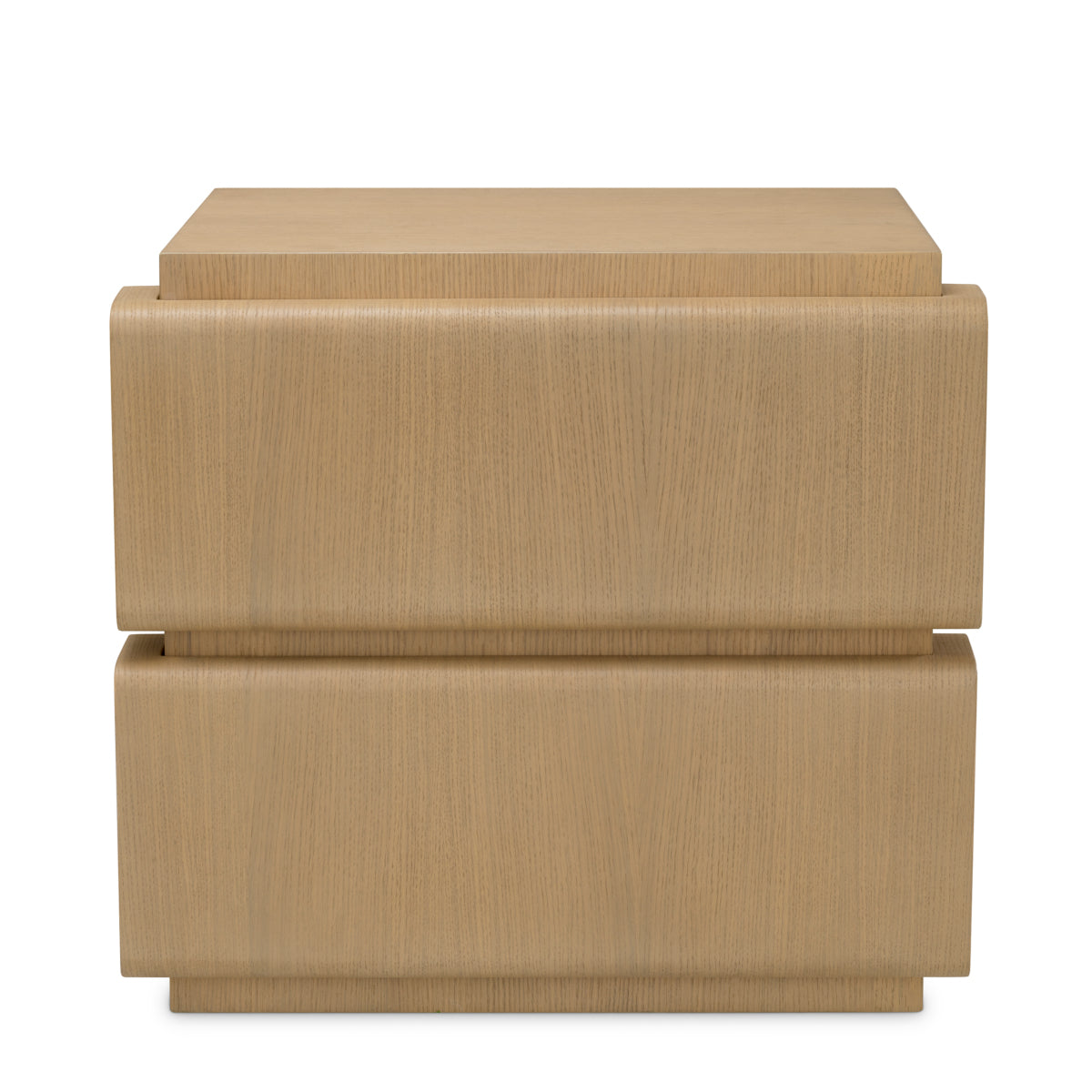 Natural Oak Veneer Nightstand Colston | Cabothousefurniture.com