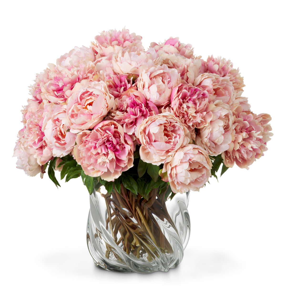 Artificial Floral Bouquet (48pcs) Peonies | Cabothousefurniture.com