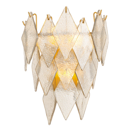 Sugared Glass Wall Lamp Rhombus