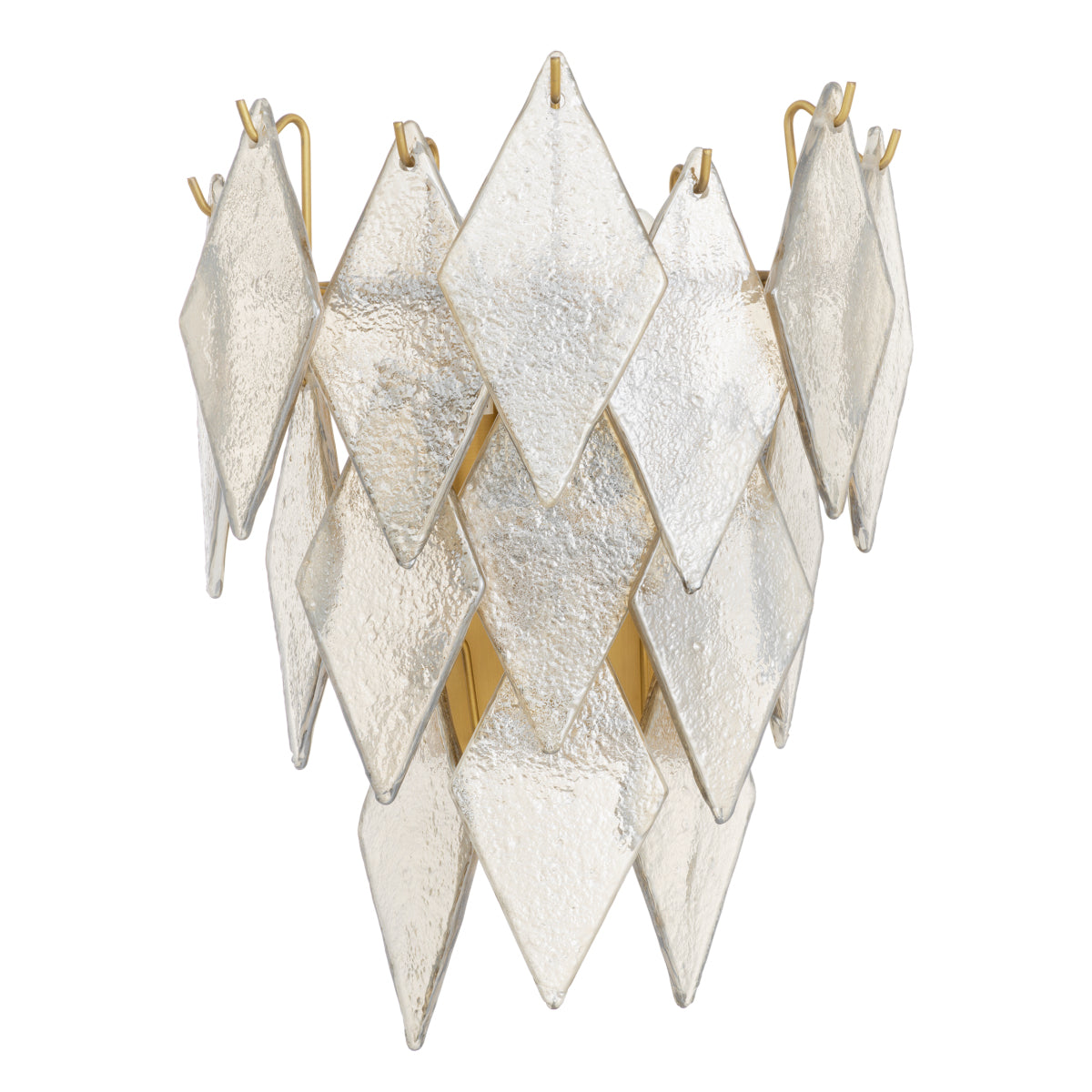 Sugared Glass Wall Lamp Rhombus