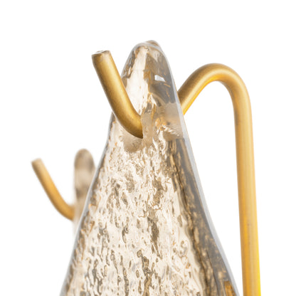 Sugared Glass Wall Lamp Rhombus