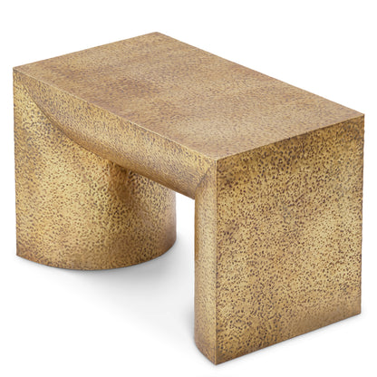 Gold Side Table Drayton | Cabothousefurniture.com