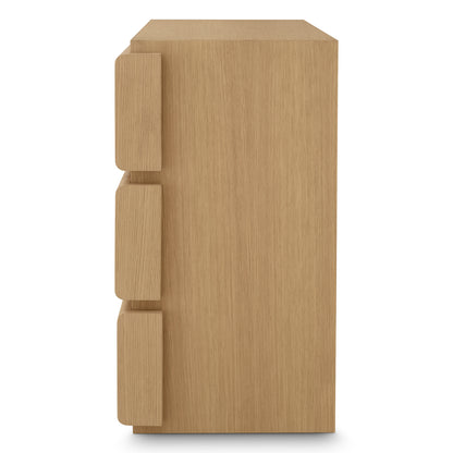 Natural Oak Veneer Dresser Colston | Cabothousefurniture.com