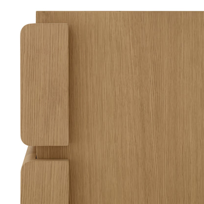 Natural Oak Veneer Dresser Colston | Cabothousefurniture.com