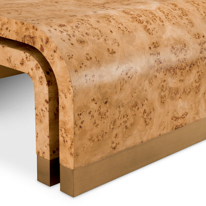 Mappa Burl Coffee Table (3) Quinton | Cabothousefurniture.com