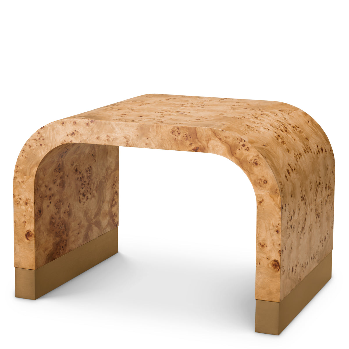 Mappa Burl Side Table Quinton