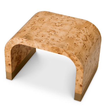 Mappa Burl Side Table Quinton