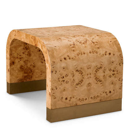 Mappa Burl Side Table Quinton