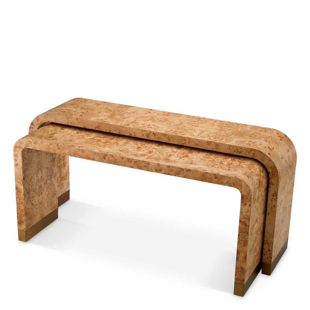 Mappa Burl Console Table (2) Quinton